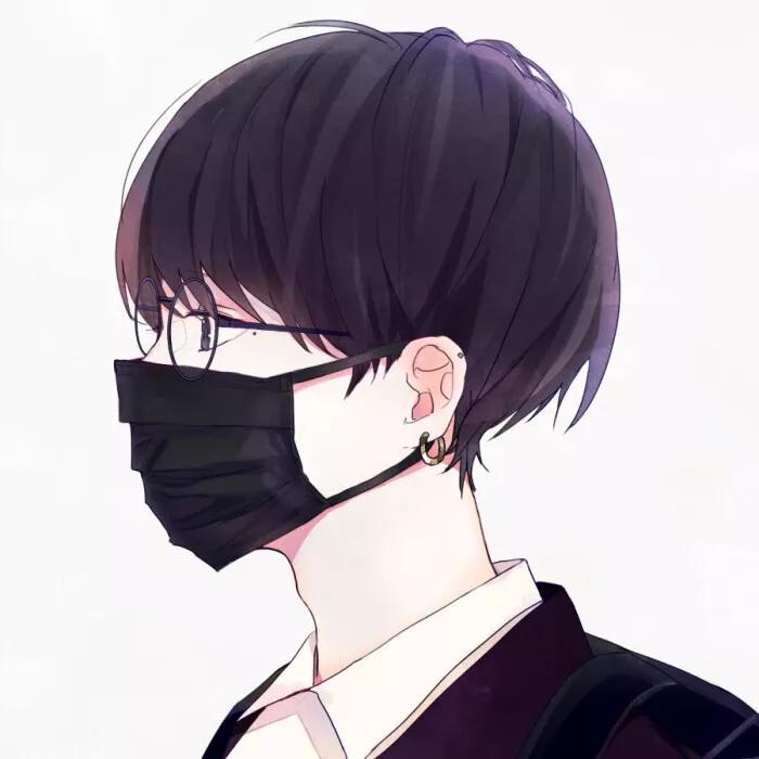 卡通男生头像｜口罩帅哥等你来摘