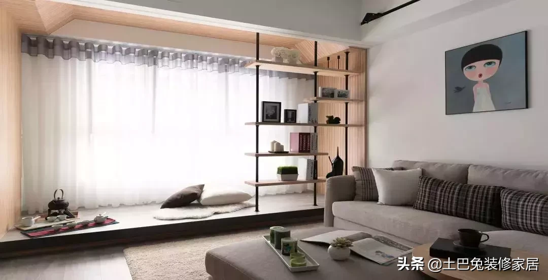 客厅阳台打通，聪明人这样装，直接多了一间房