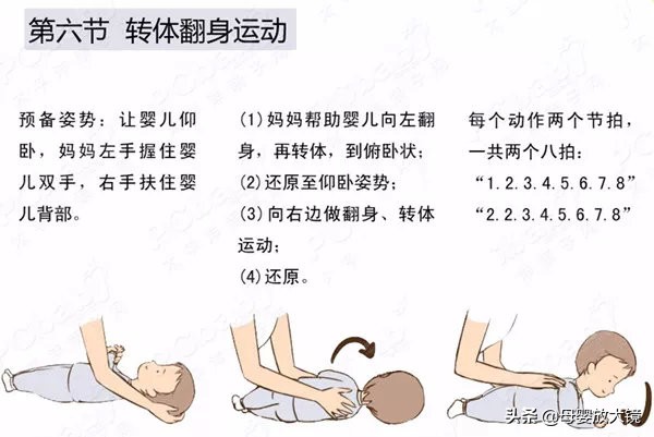 7~12个月婴儿主被动操动作分解，新妈妈赶紧学起来