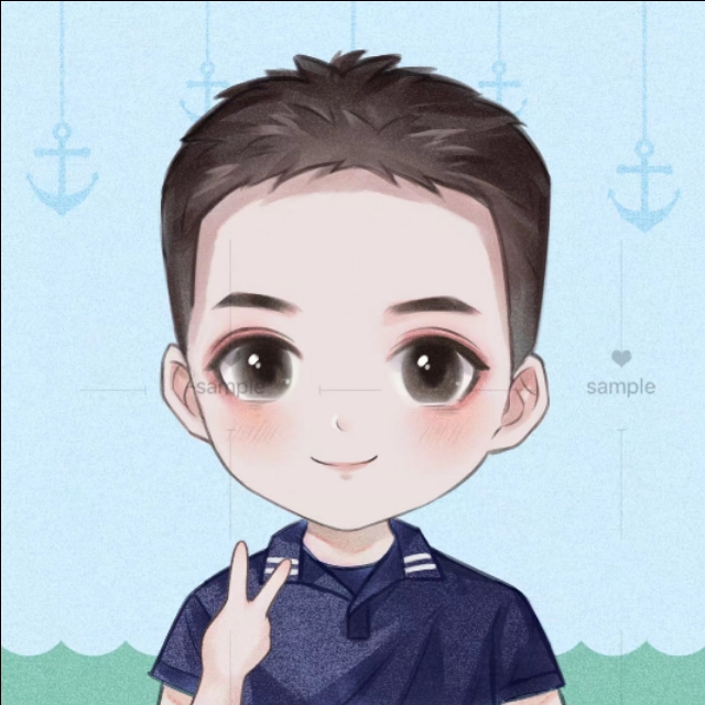 学院风情侣头像 和他一起重温青春时光