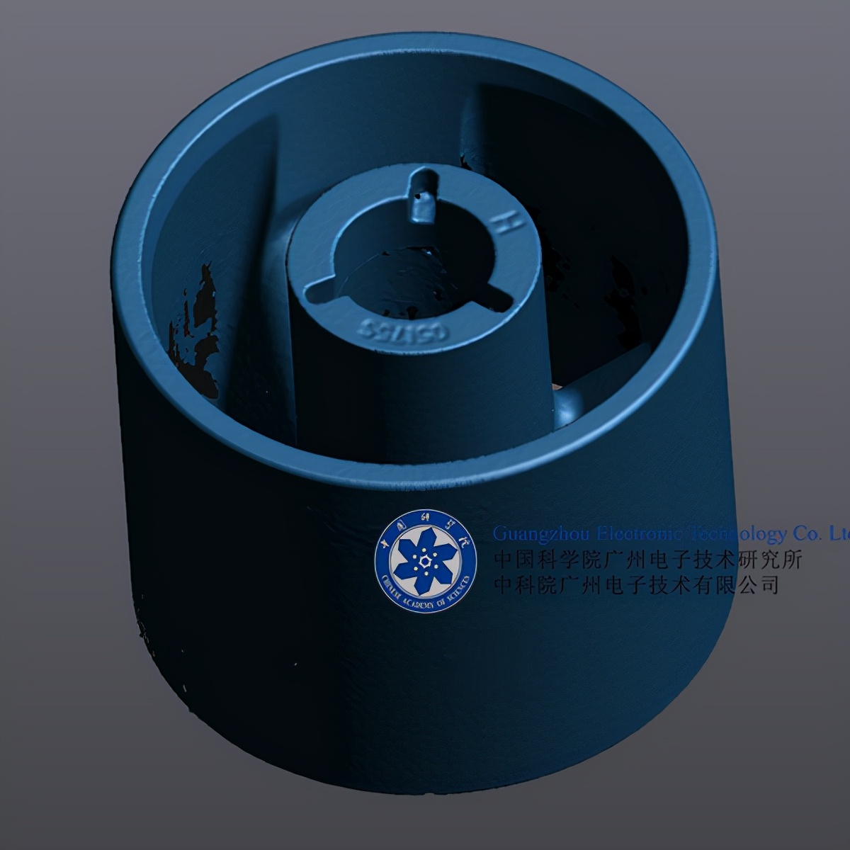 佛山3d建模扫描仪无死角获取叶轮定子数据快速逆向