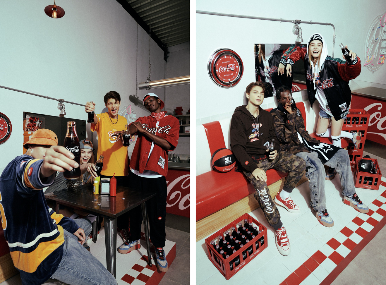 夏天最纯正的街头味道，由 STARTER x Coca-Cola 制造