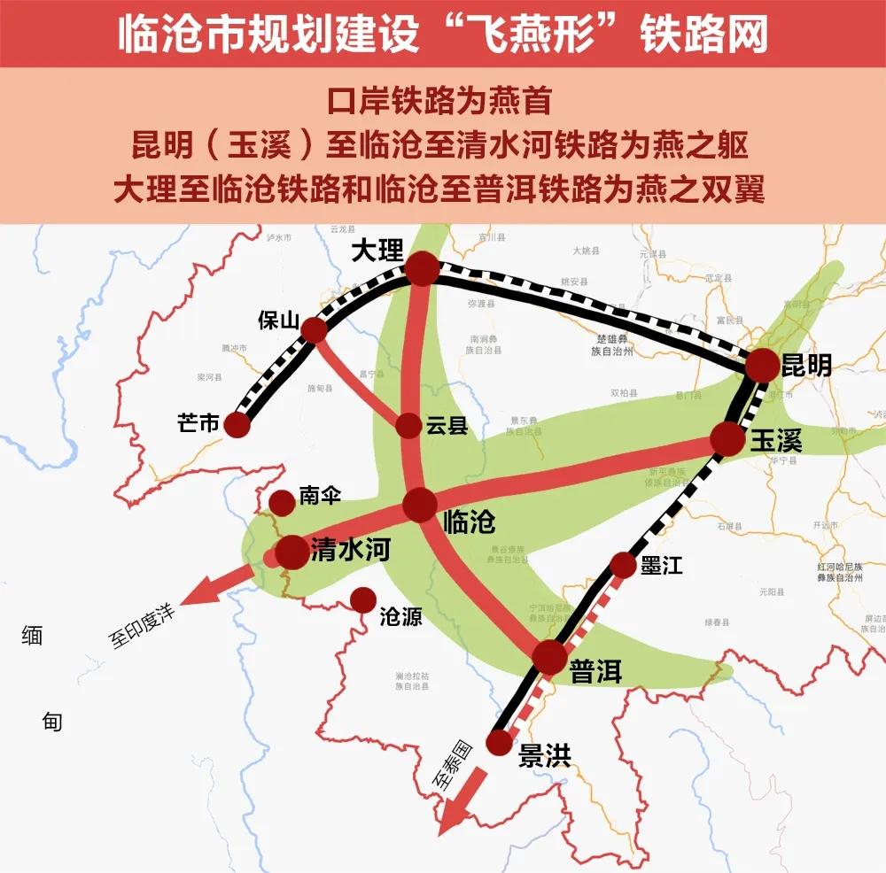 云南20条铁路动态：15条规划+5条在建，离开工不远了