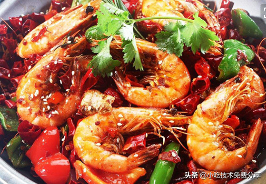 香辣蝦加盟店配方（干鍋紅油配料 火鍋底料配方  秘制炒蝦醬）