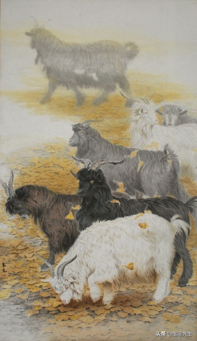精选100幅画羊美图供大家学习收藏