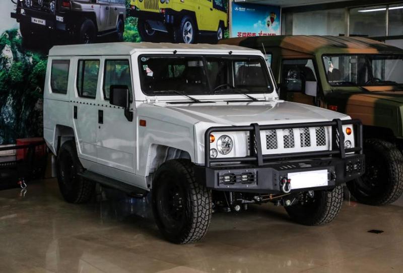 勇士越野车(北汽勇士越野完成升级,2.4t引擎 四驱,预售10.