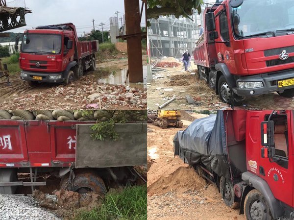 陷车后的解决办法，对了叫机智错了叫添乱，看老司机如何脱困