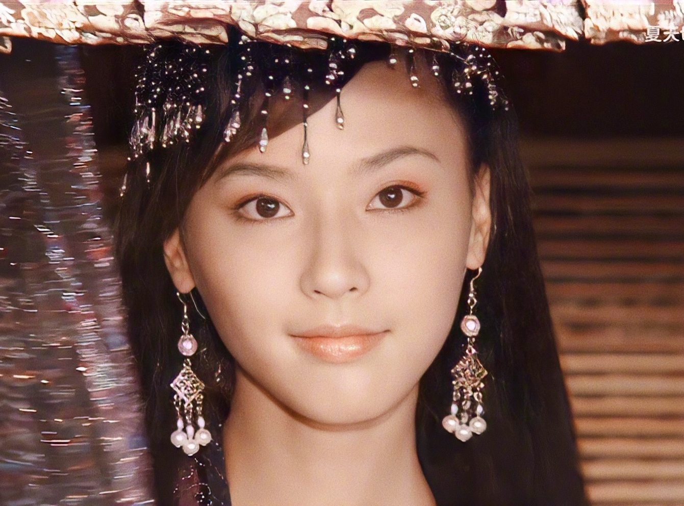 出道以来最让人念念不忘的一个角色,主要是因为她演的上官飞燕太美了