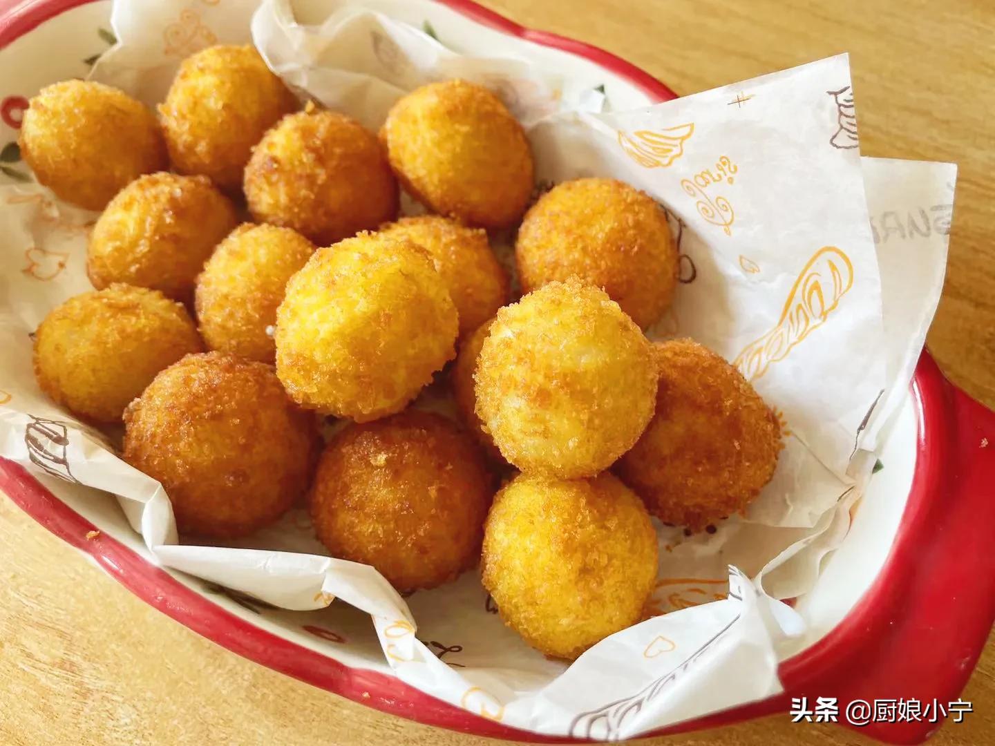 炸湯圓,