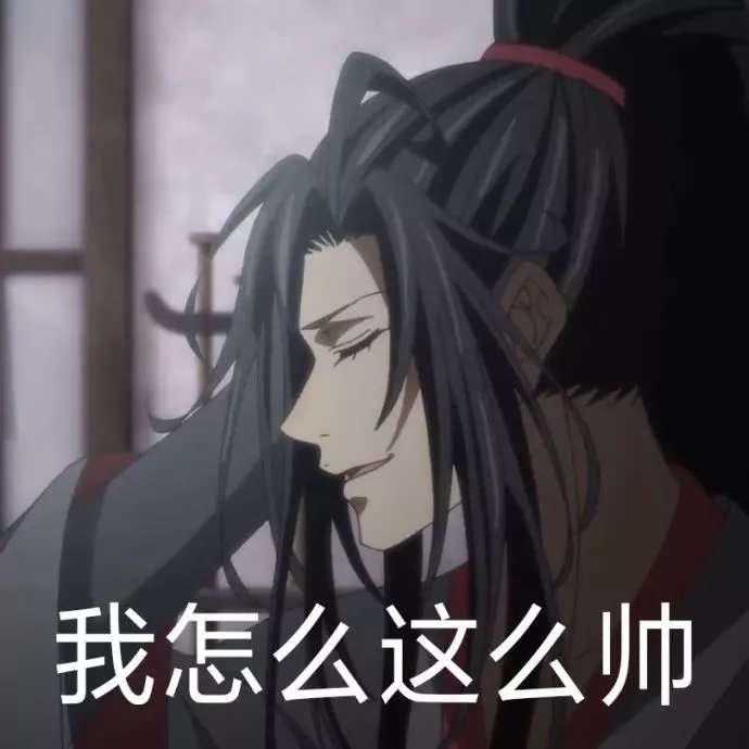 魔道祖师表情包：你能把我怎样