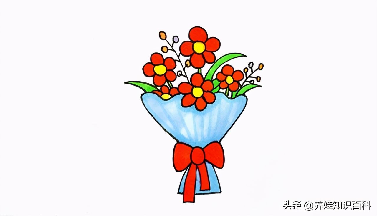 鲜花怎么画简单又漂亮（步骤详解鲜花的最简单画法）