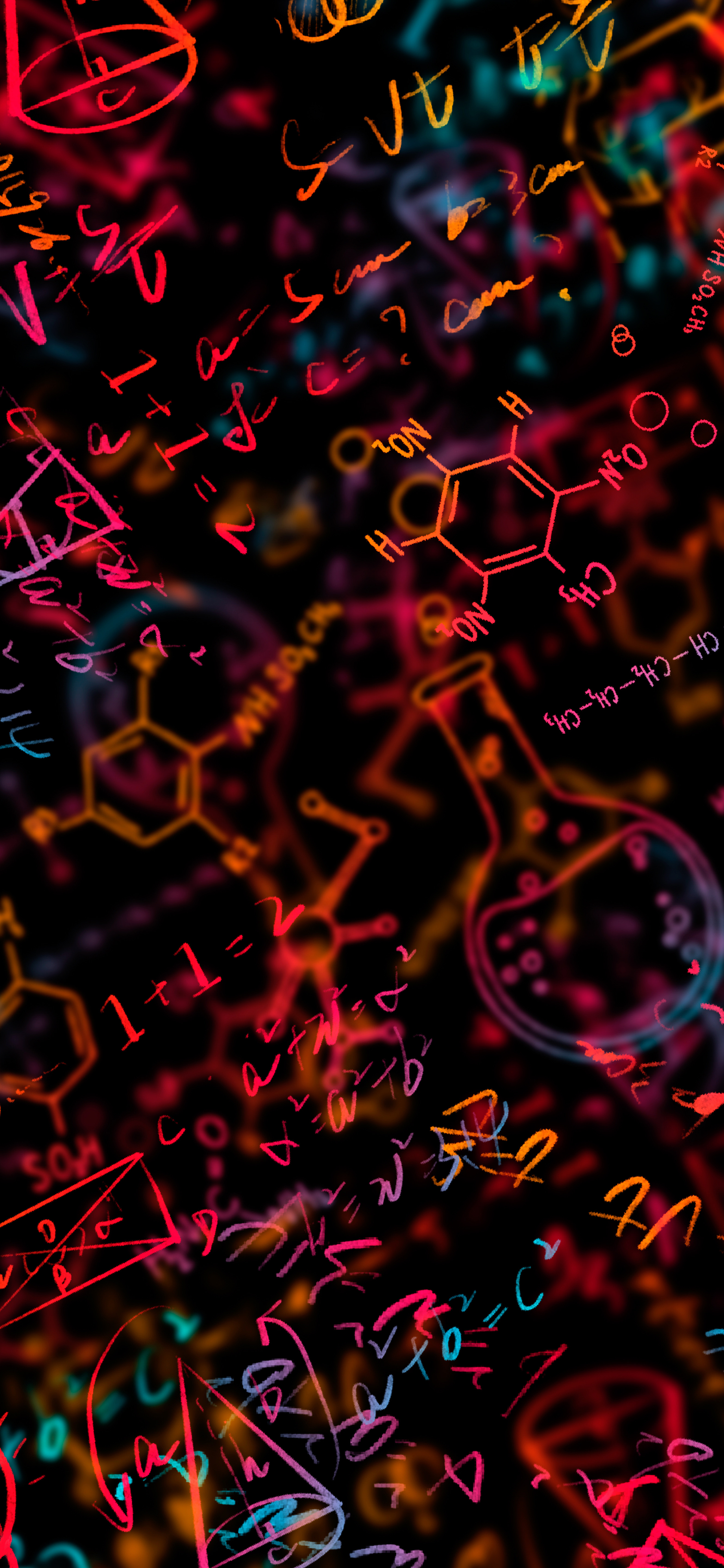 壁纸｜个性“科学公式”高清手机壁纸