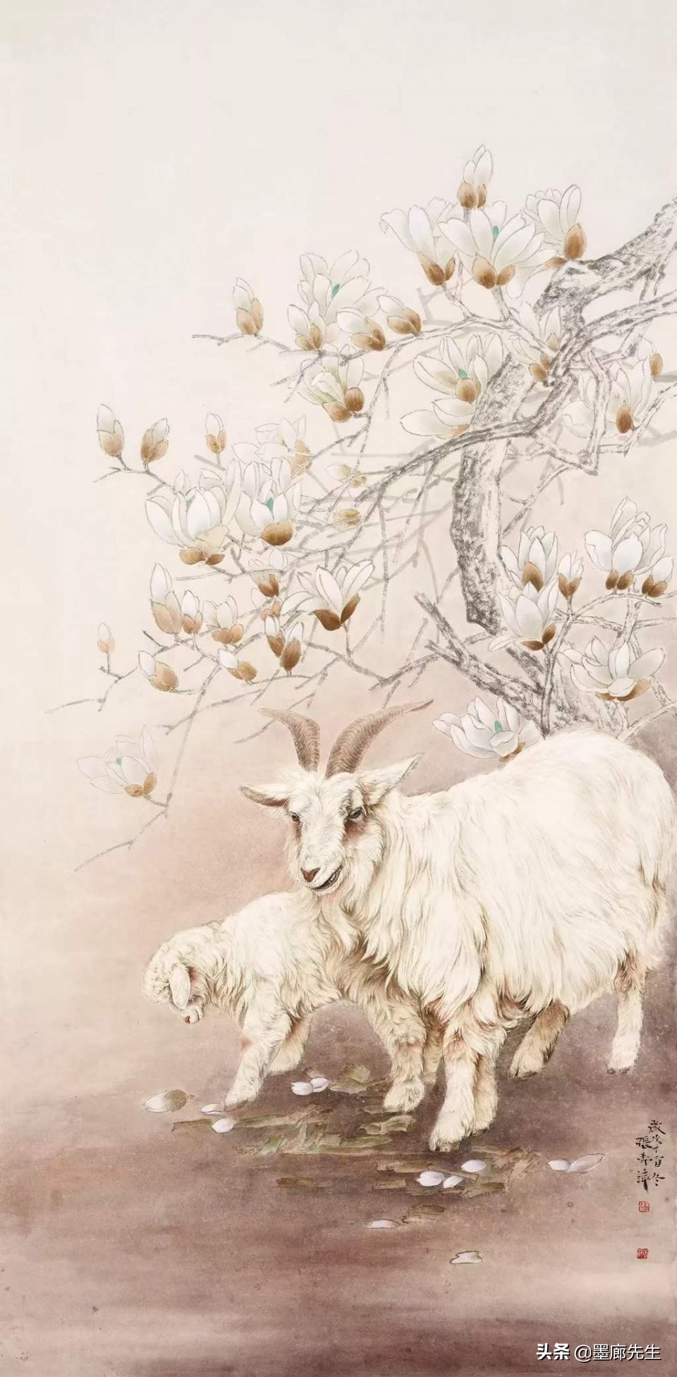 精选100幅画羊美图供大家学习收藏
