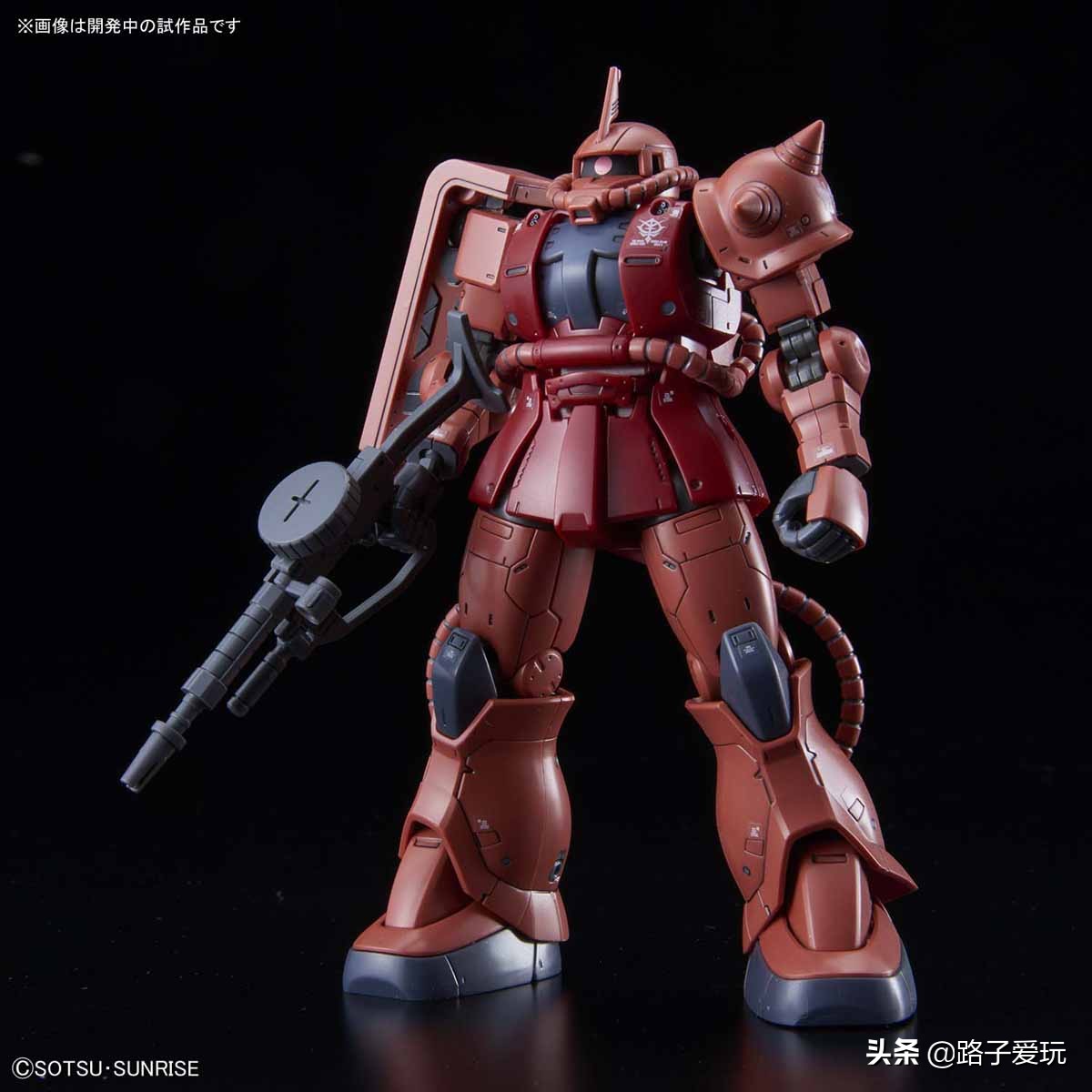 爱玩：HG GTO 1/144 夏亚专用 扎古2 赤色彗星 VER.