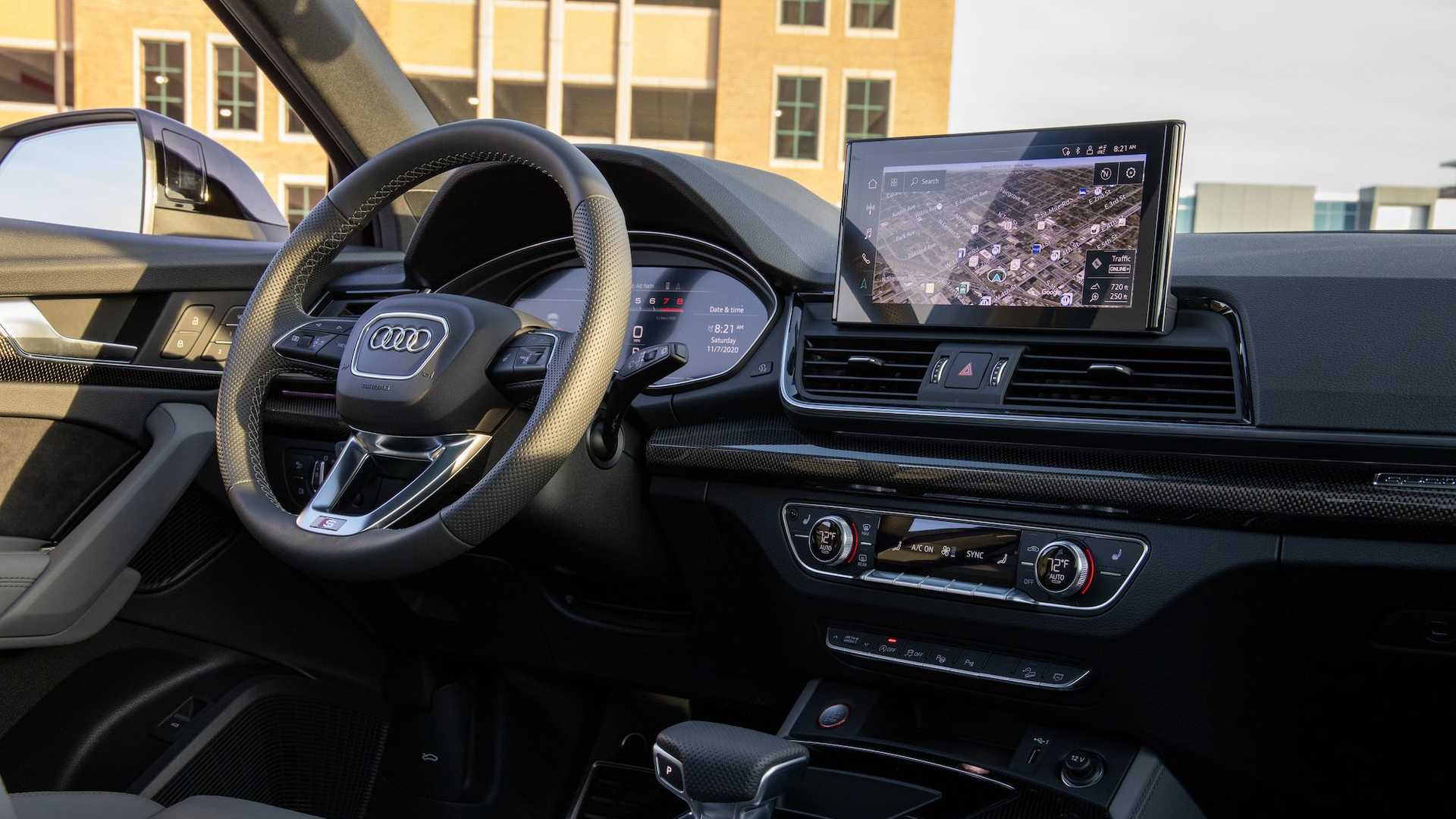 新款奥迪Q5高性能版，3.0T+V6引擎，海外售价约35万元