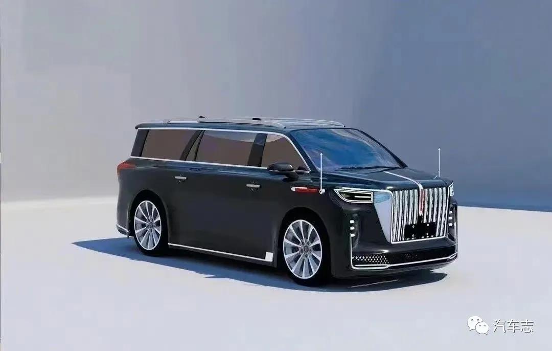 红旗MPV曝光，2022年发布或对标埃尔法与雷克萨斯LM