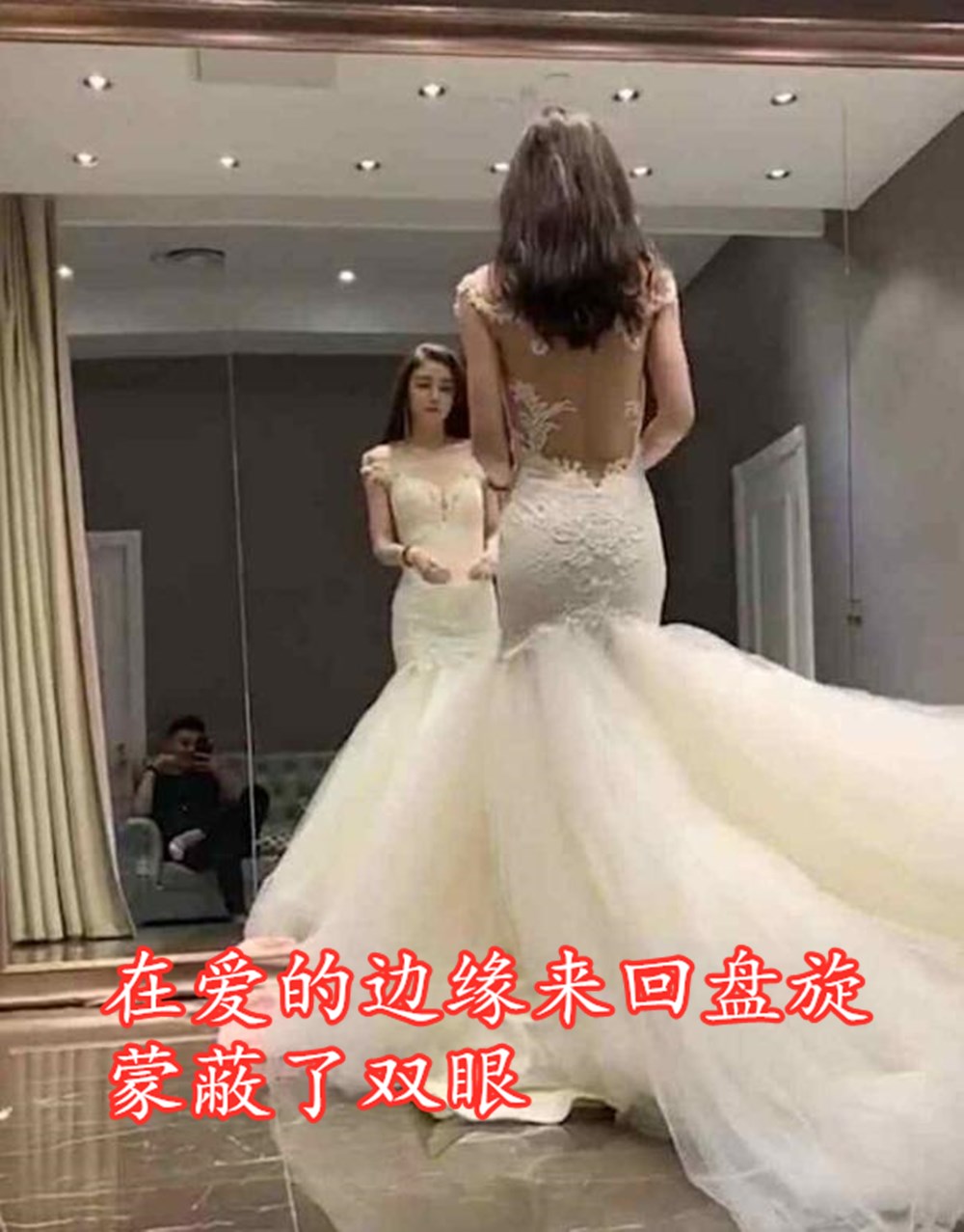“高个”新娘穿婚纱像小仙女，谁说个高就不美？别再对身高有偏见
