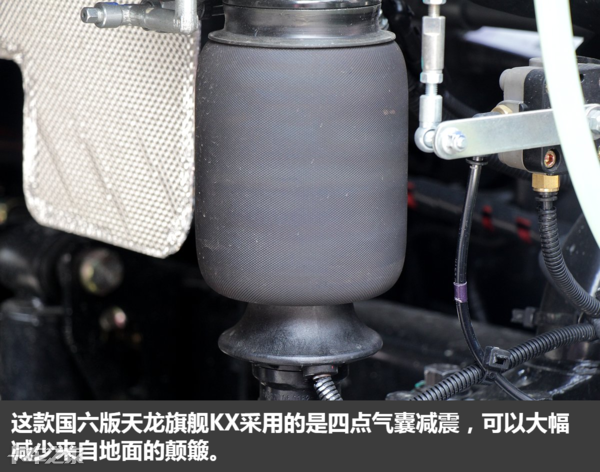 600马力+福伊特液缓、多项安全系统，实拍东风旗舰牵引车