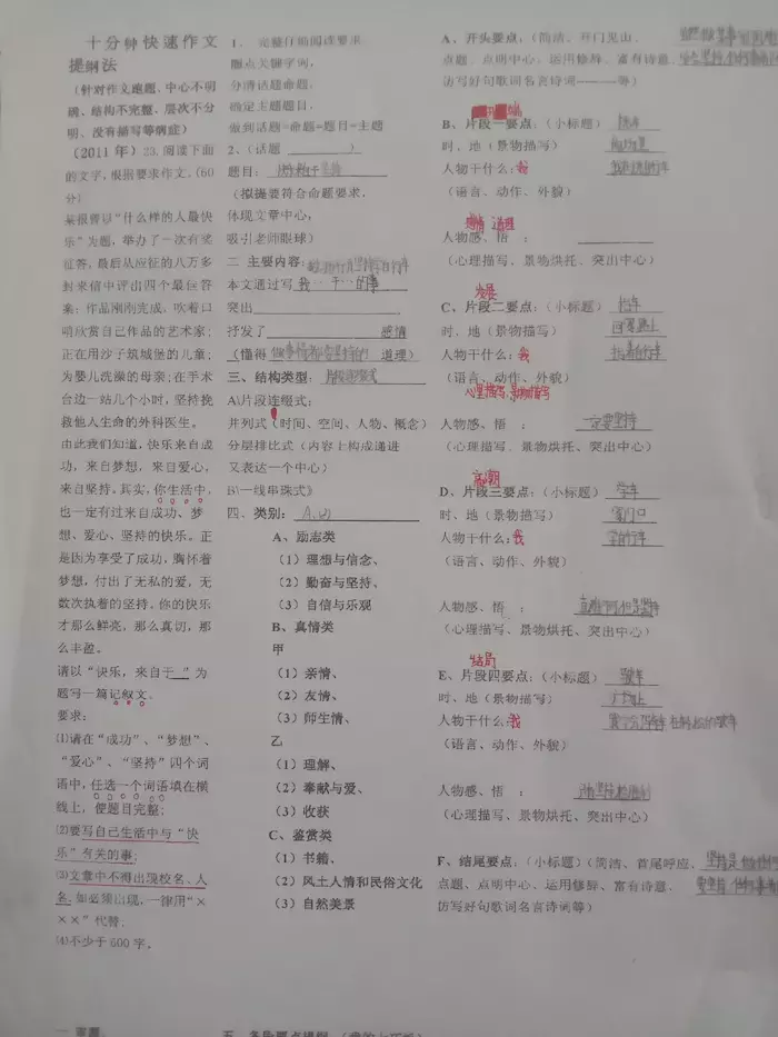 值得尝试的让学生作文迅速入格的十分钟