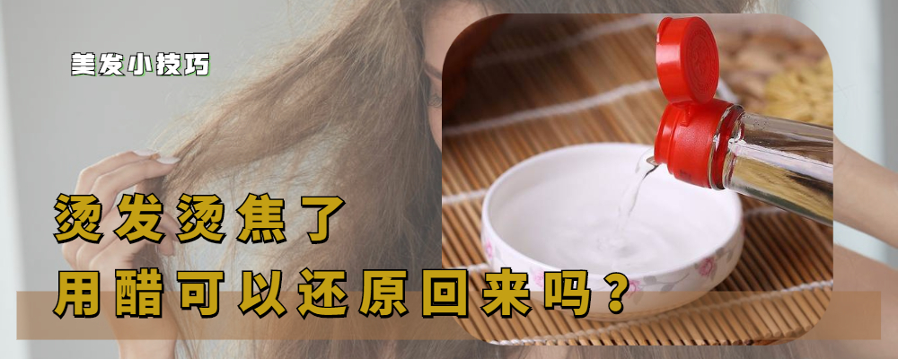 头发烫焦了可以用“醋”还原？确有其事还是炒作？看这三点就明白