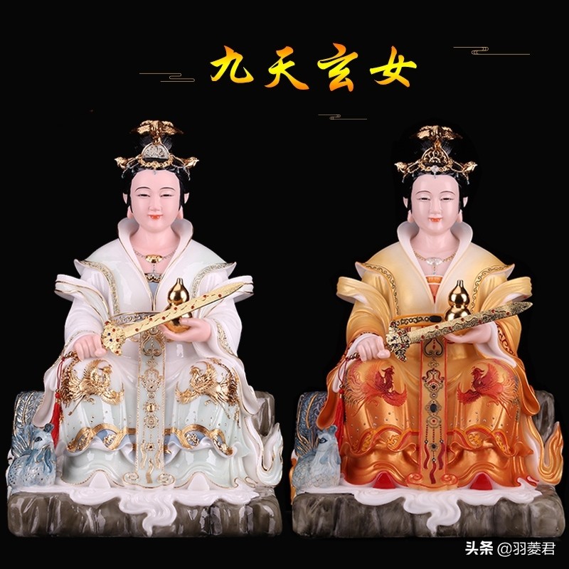 传说中的女神(九天玄女,传说中专授天书道教女神,薛仁贵宋江刘伯温皆