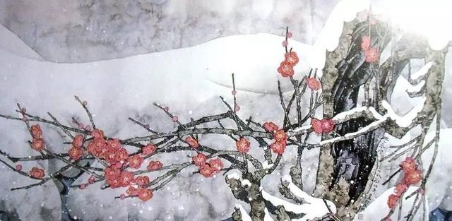 散文：诗画，水墨雪