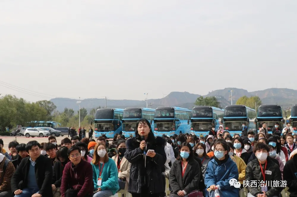 “景区高校 深度联动”校企合作咸阳师范学院设计学院毕业生走进洽川景区调研