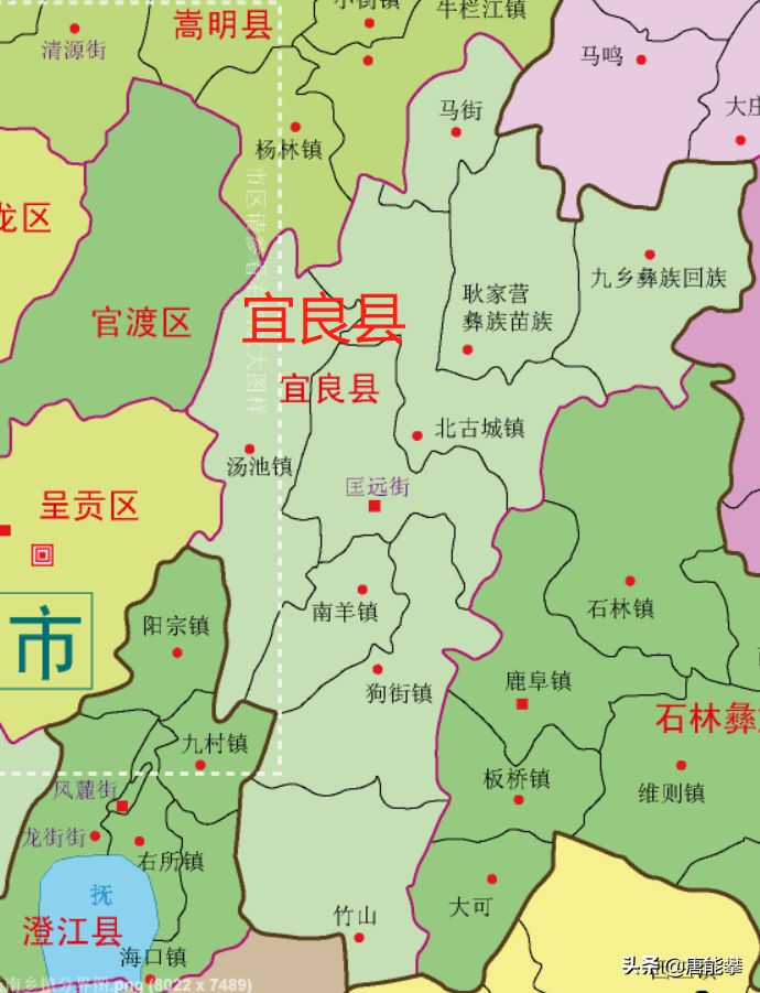 昆明宜良县,石林县地理,社会经济调研,云南县域乡镇系列5