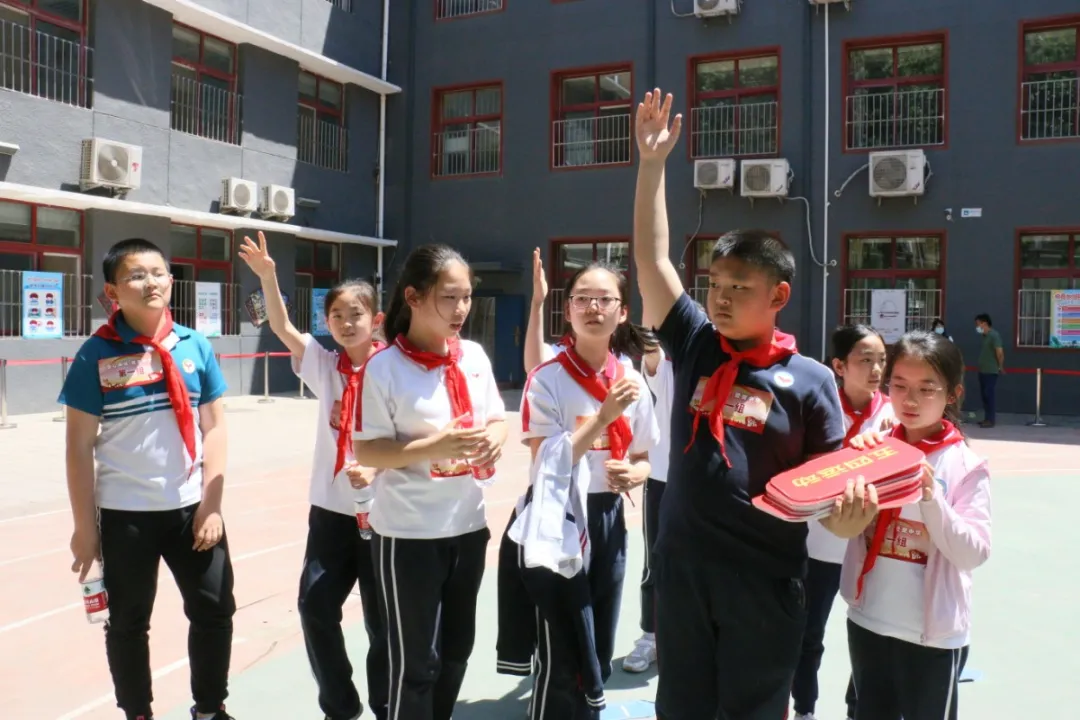 北京市通州区官园小学联合举办党史知识竞赛活动