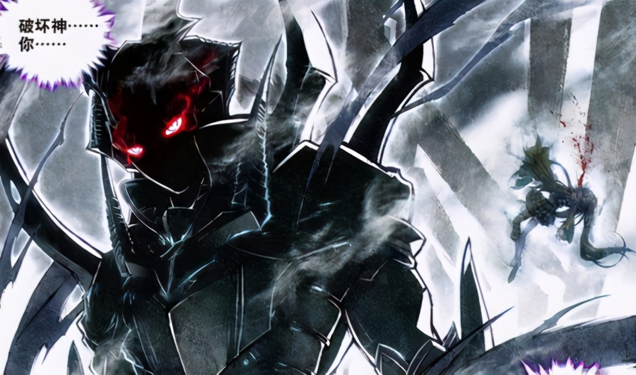 破坏之神在神界传说时还不敌海神小舞,为何到唐门英雄传堪比神王