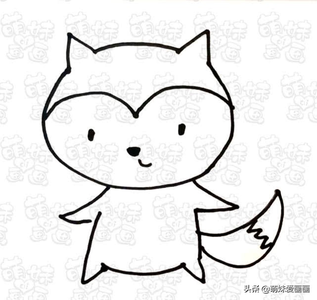 可爱又简单的小动物简笔画绘制步骤大全,快收藏起来吧