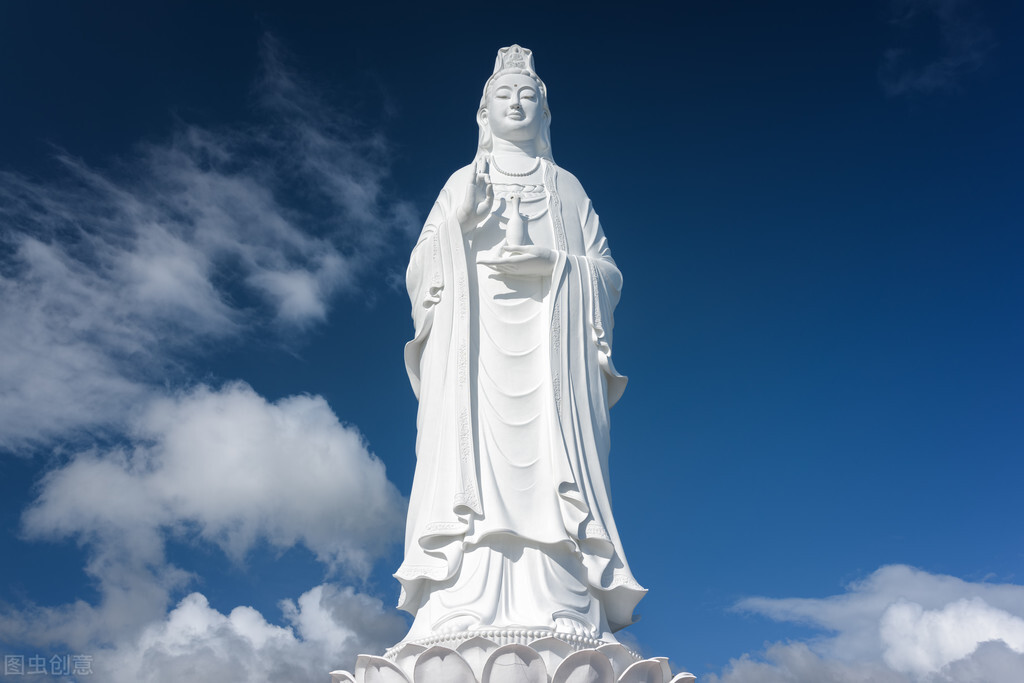 佛菩萨图片(五台山天空惊现异象) - 赤虎壹号