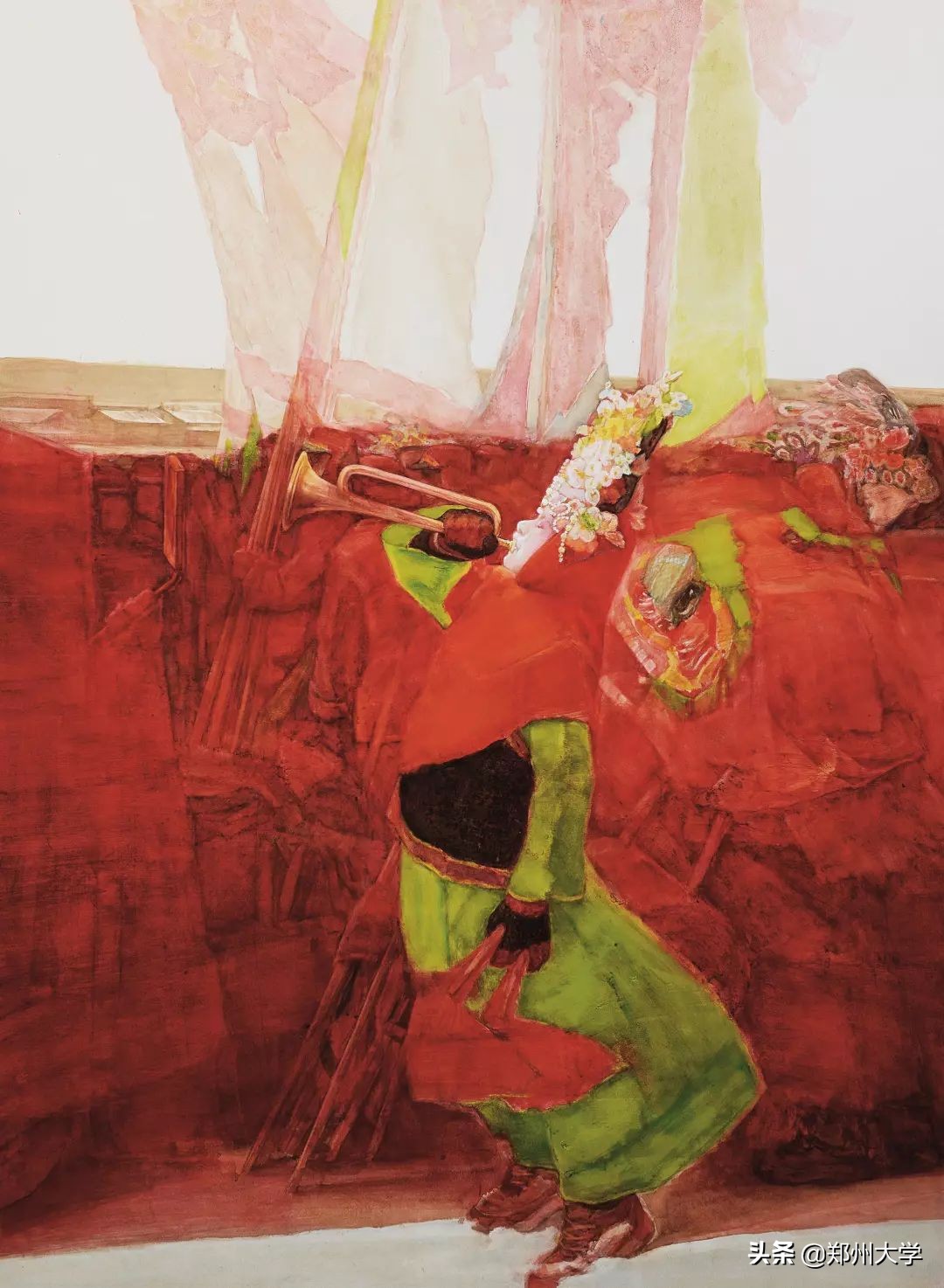 《人民日报》刊载美术学院毛娜教授美术作品