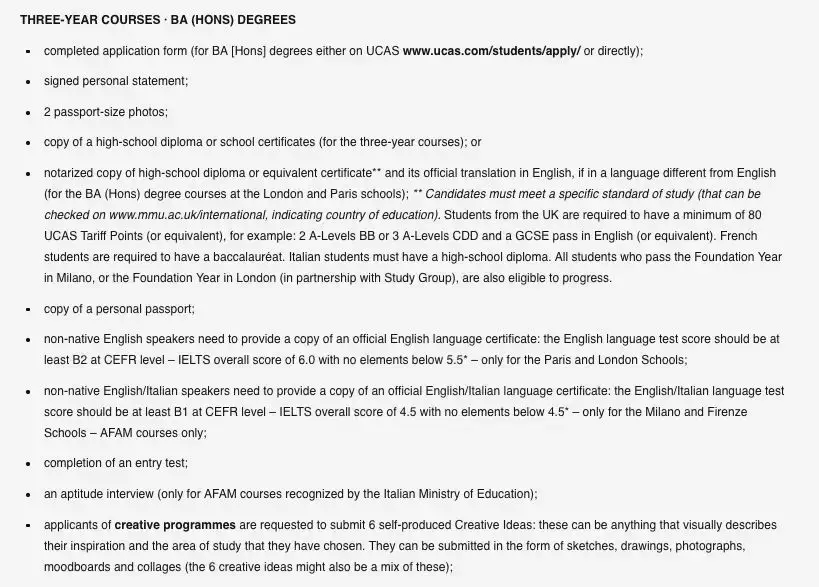 全球顶级服装院校Deadline&作品集格式一览