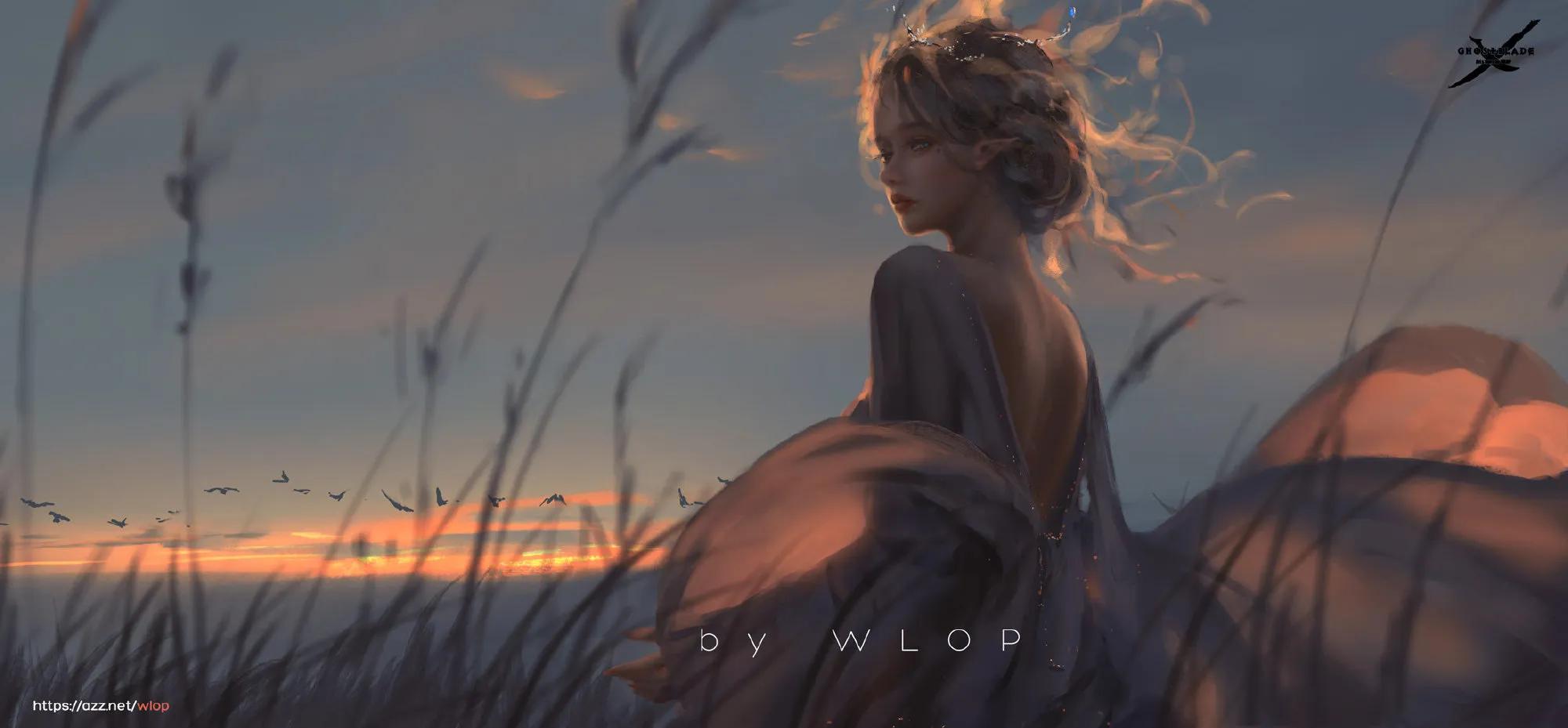 wlop个人简介(wlop鬼刀大佬原图8k高清全集) - 爱book