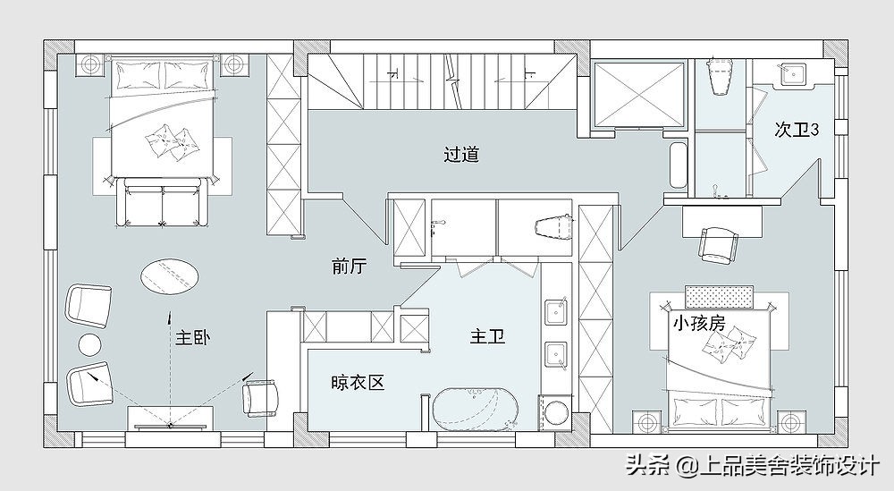 济南夫妇晒540㎡豪宅，将流行新中式融入轻奢调，进门就被惊艳到