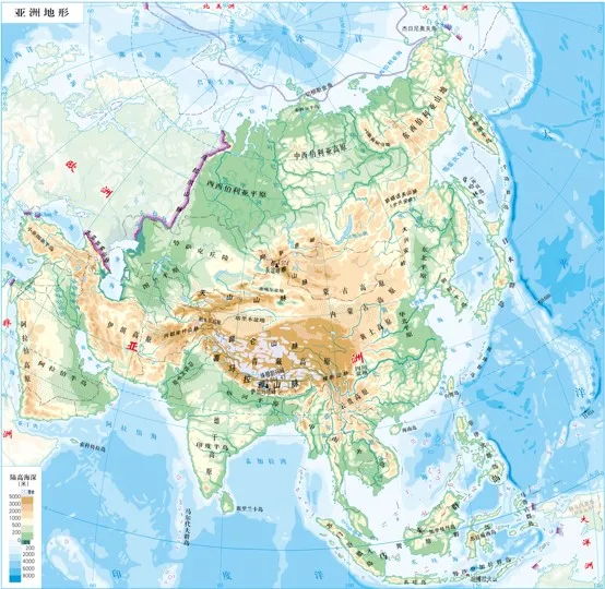 地理干货 | 世界+大洲+中国高清地图汇总，必备！（附电子版）