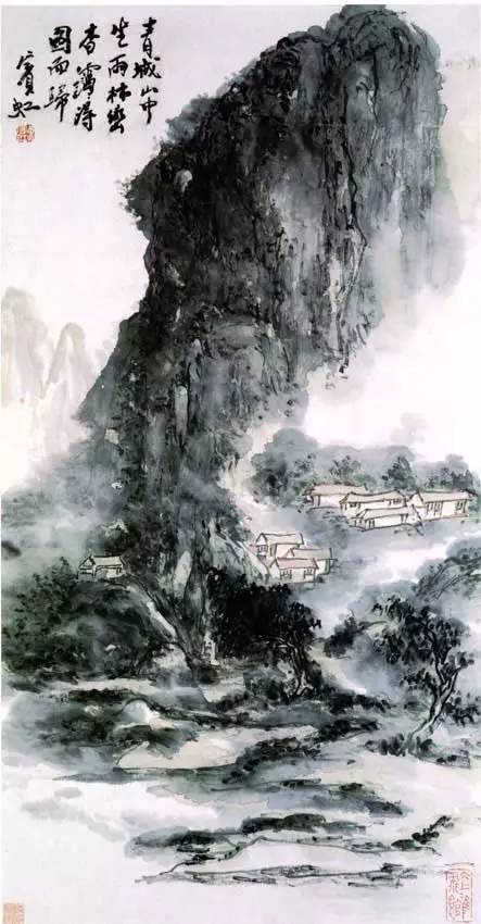 黄宾虹的“五笔七墨”