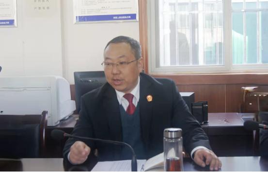 洋县人民法院召开四季度“双进”专项工作第三次推进会