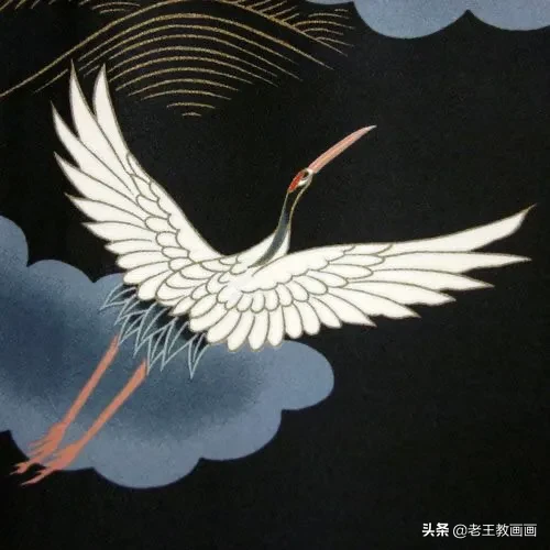经久不衰，中国传统仙鹤纹样，国风中的仙鹤素材资料