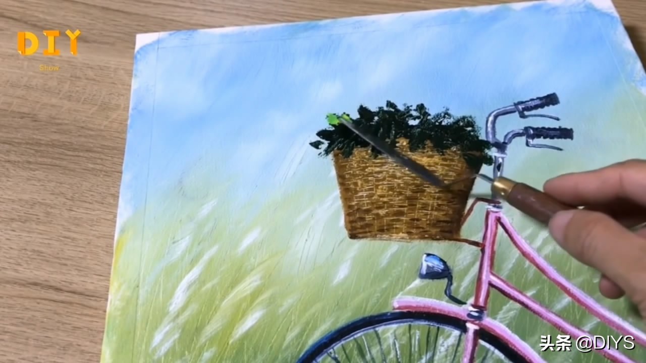 看看如何画漂亮的自行车，步骤详细，简单易学