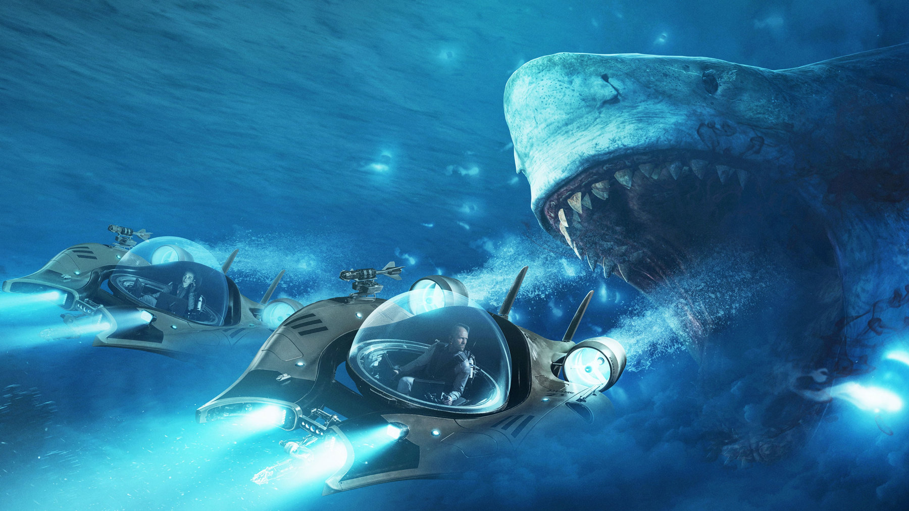 《巨齿鲨2》会有多条鲨鱼登场，导演：影片会有更多大场面