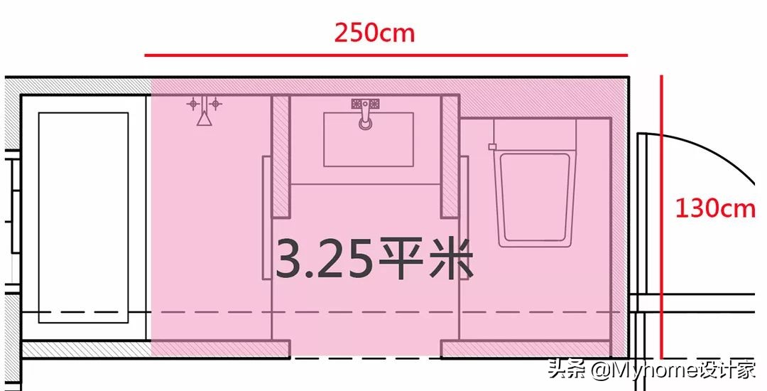 4㎡分离式卫生间的10种布局，二三四分离，好用到哭