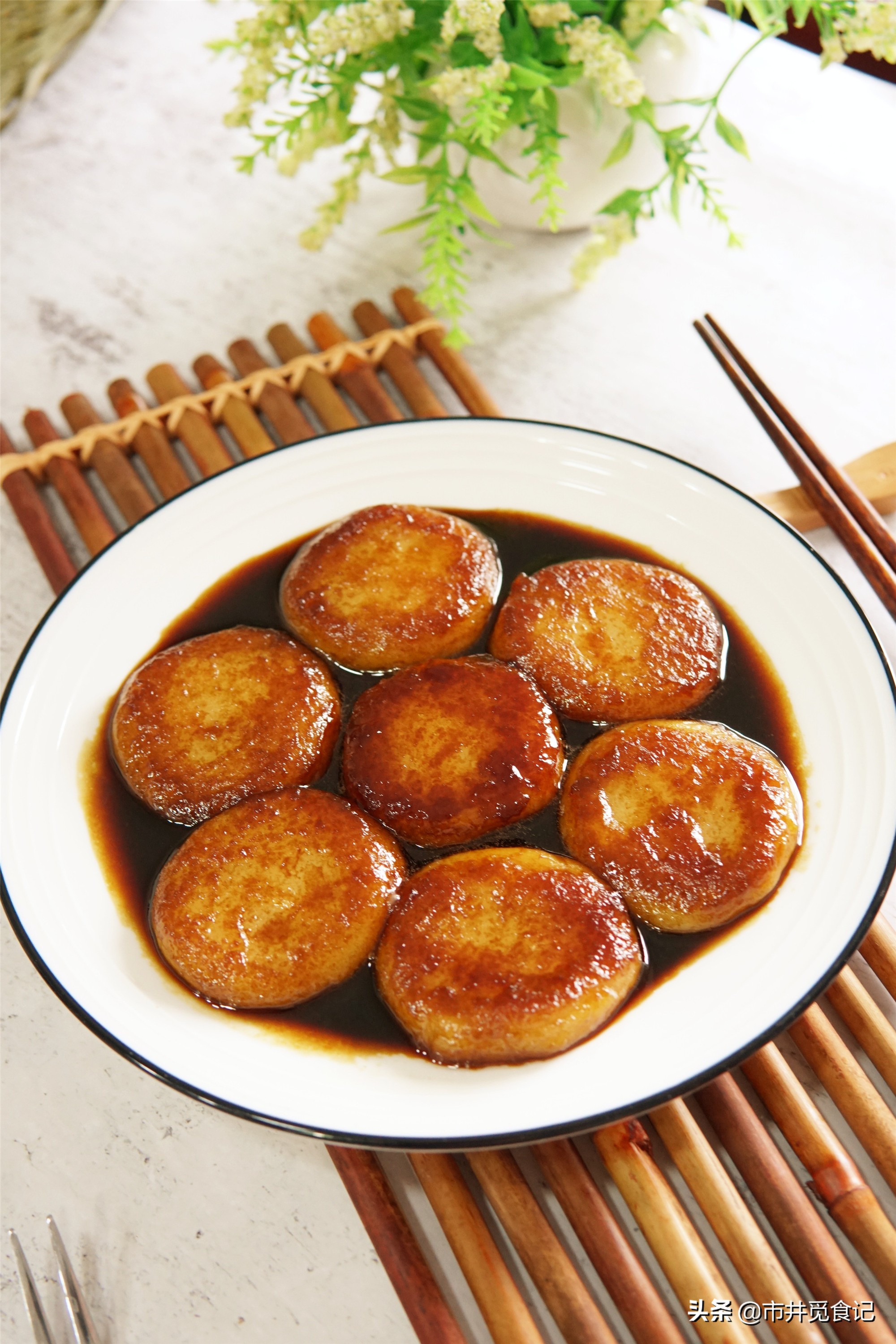 吃上瘾,长沙糖油粑粑,在家一碗糯米粉搞定,软糯香甜,百吃不厌