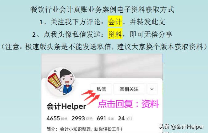 餐饮业会计真账实操：2021年最新餐饮会计87笔业务的账务处理案例