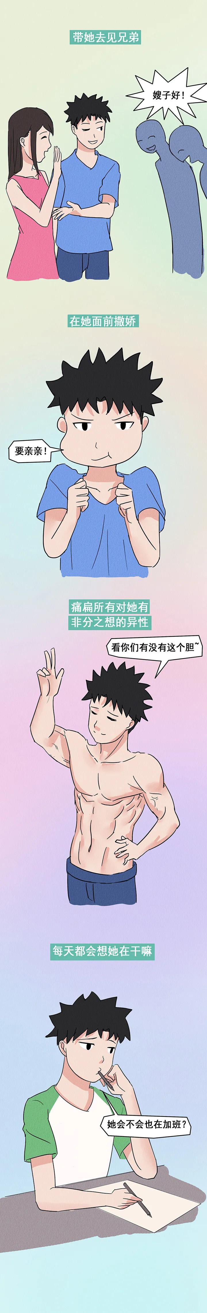 确定关系后，男生最想干什么？