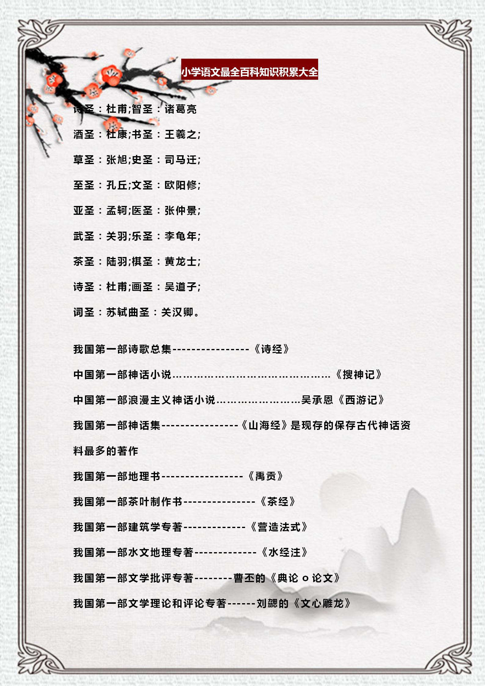 中国最全百科知识大全 百科知识大全