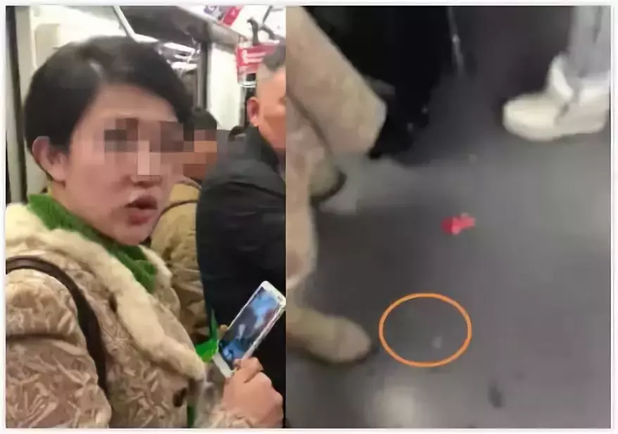 地铁鸡爪女,地铁鸡爪女事件评价