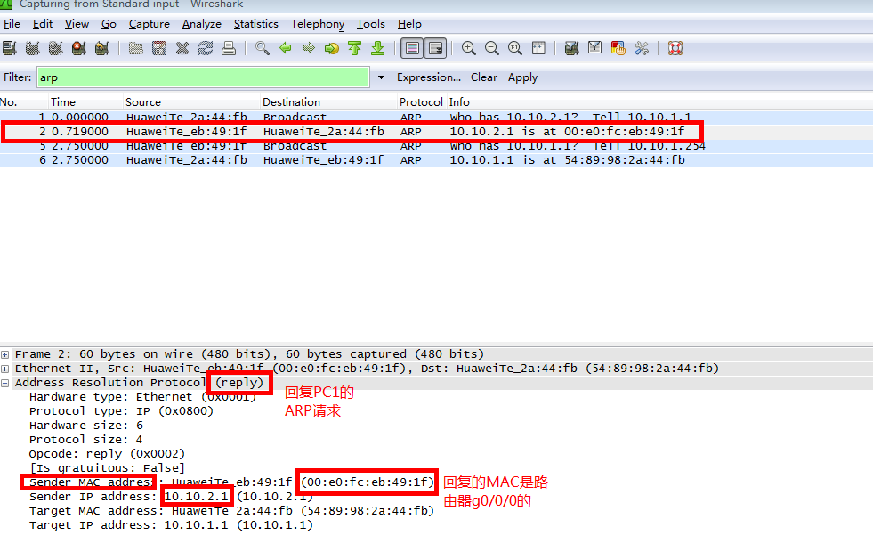 交换机的ARP代理(Arp-proxy)设置与功能原理，转发