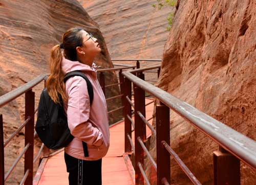 陕西旅游：走进榆林靖边地区波浪谷（图）